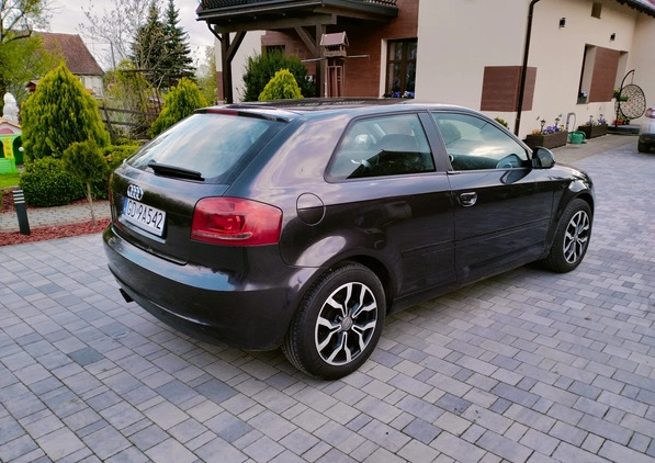 Audi A3 cena 16900 przebieg: 320000, rok produkcji 2008 z Karczew małe 466